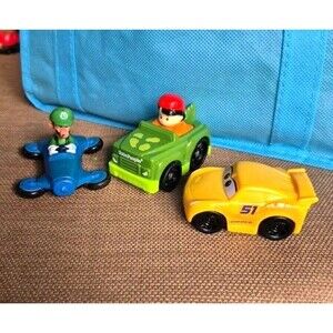 Pixar Fisher Price Wheelies Mario Cart  Cars